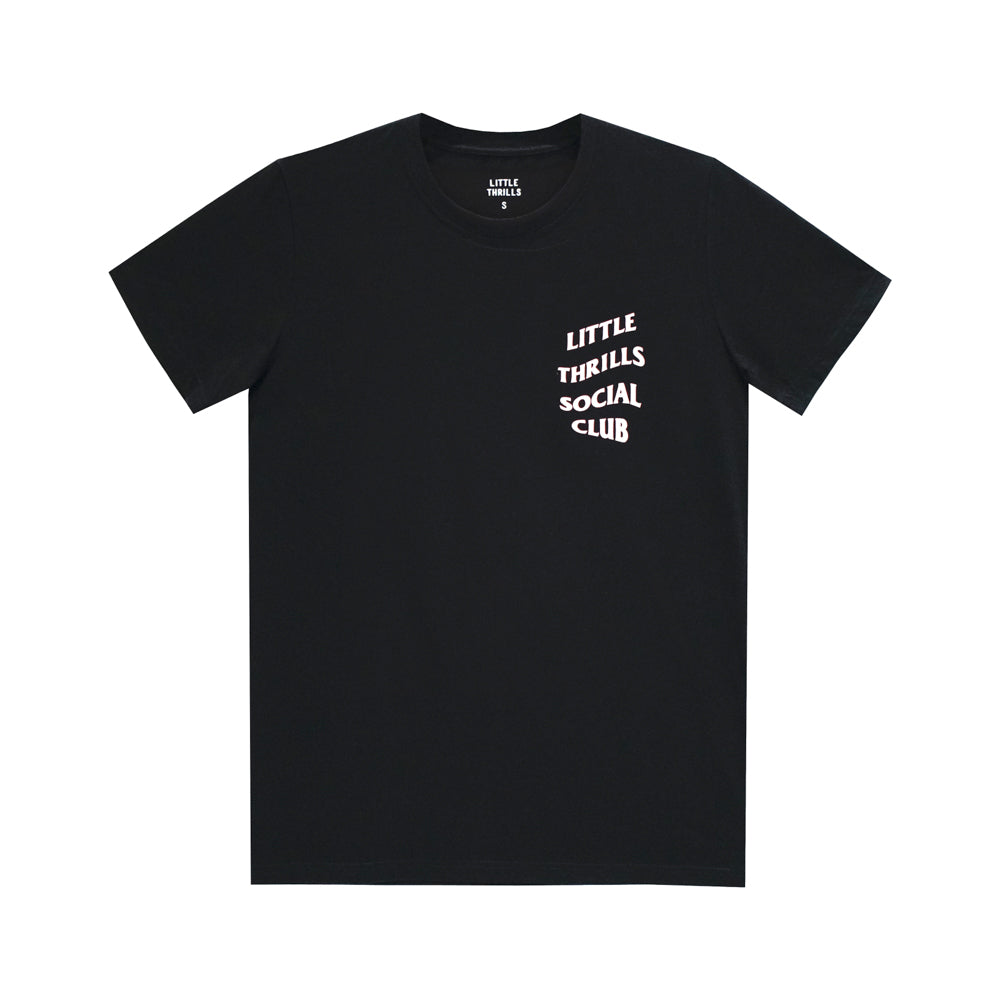 SOCIAL CLUB MENS SMALL PRINT TEE