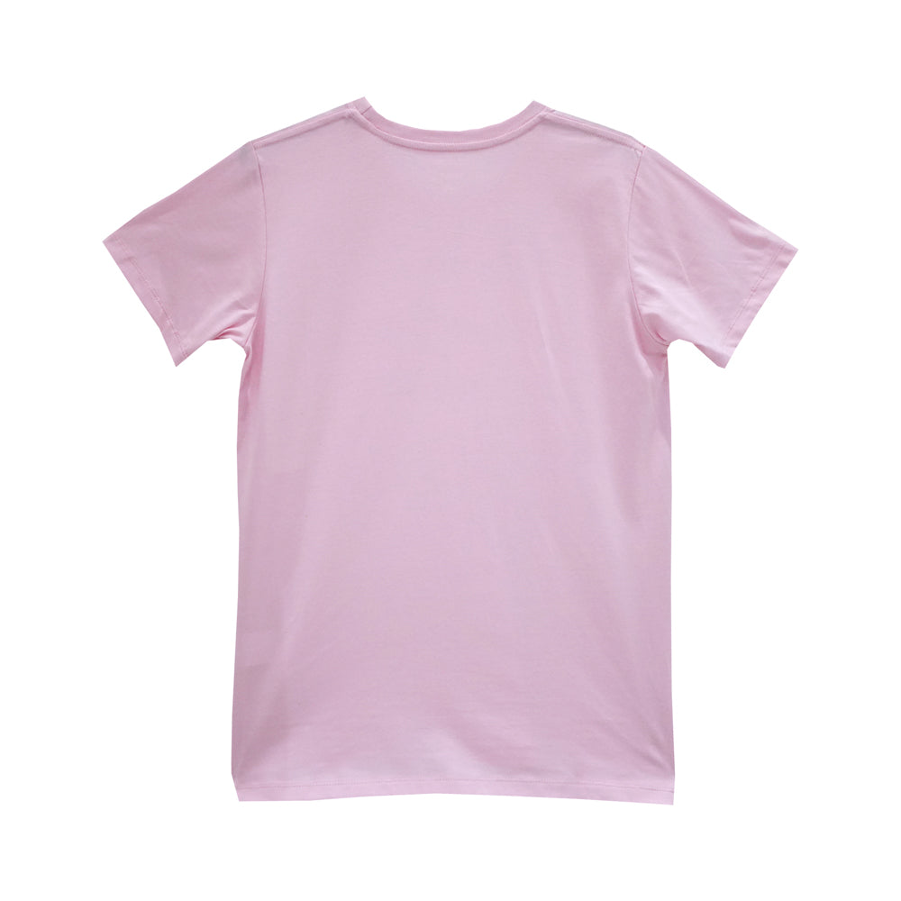 SEND IT WOMENS TEE BABY PINK