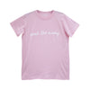 YEAH THE MUMS WOMENS TEE BABY PINK