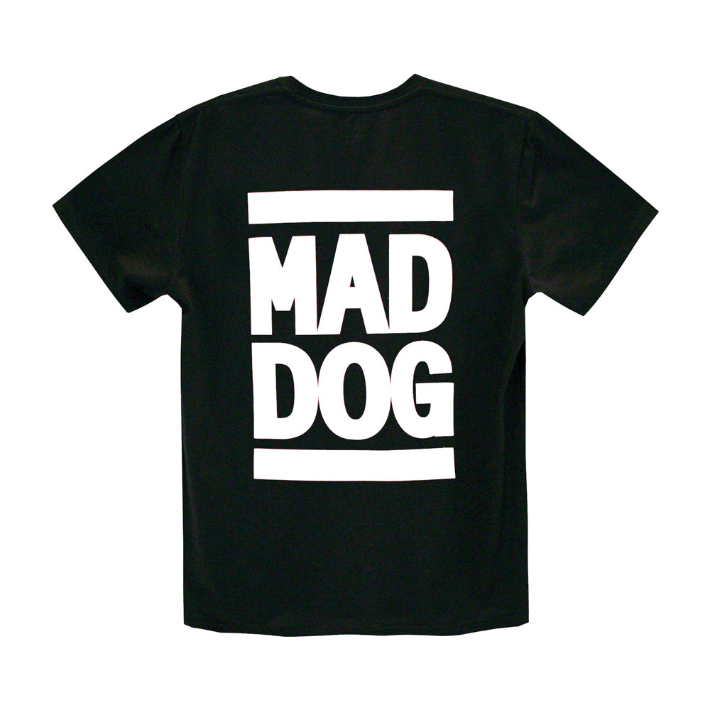 MAD DOG MENS SMALL PRINT TEE