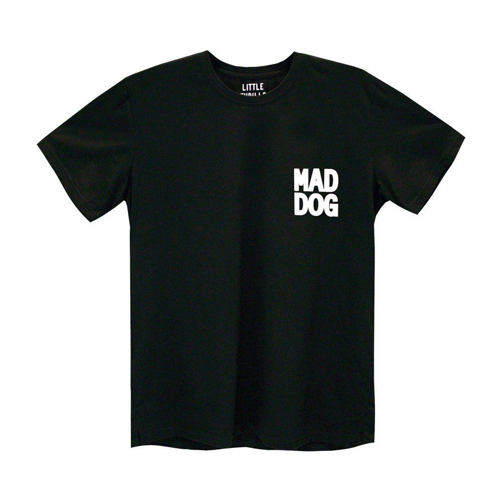 MAD DOG MENS SMALL PRINT TEE