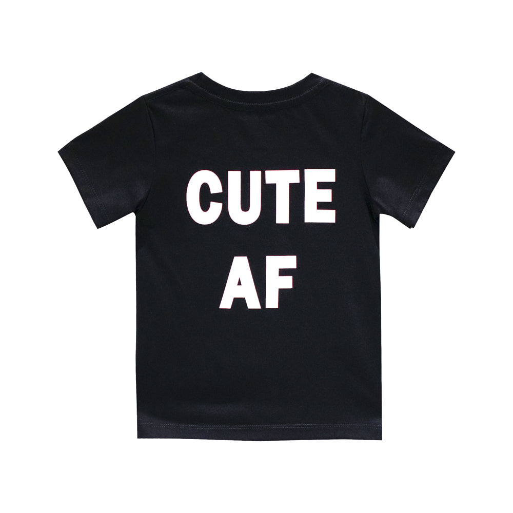 CUTE AF BOYS SMALL PRINT TEE