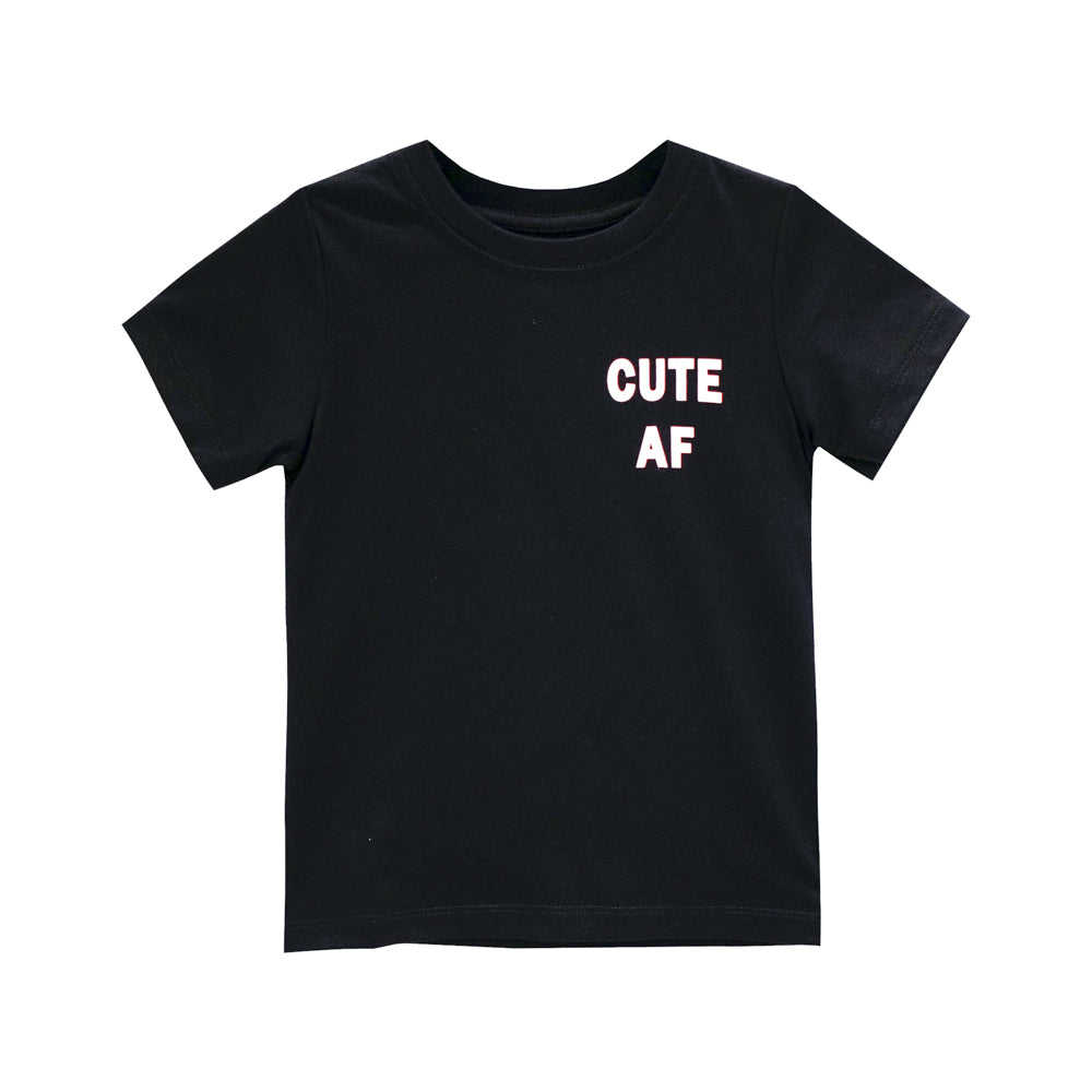 CUTE AF BOYS SMALL PRINT TEE