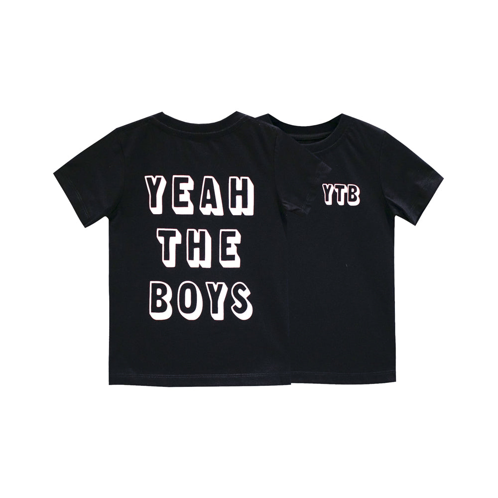 YEAH THE BOYS SMALL PRINT TEE
