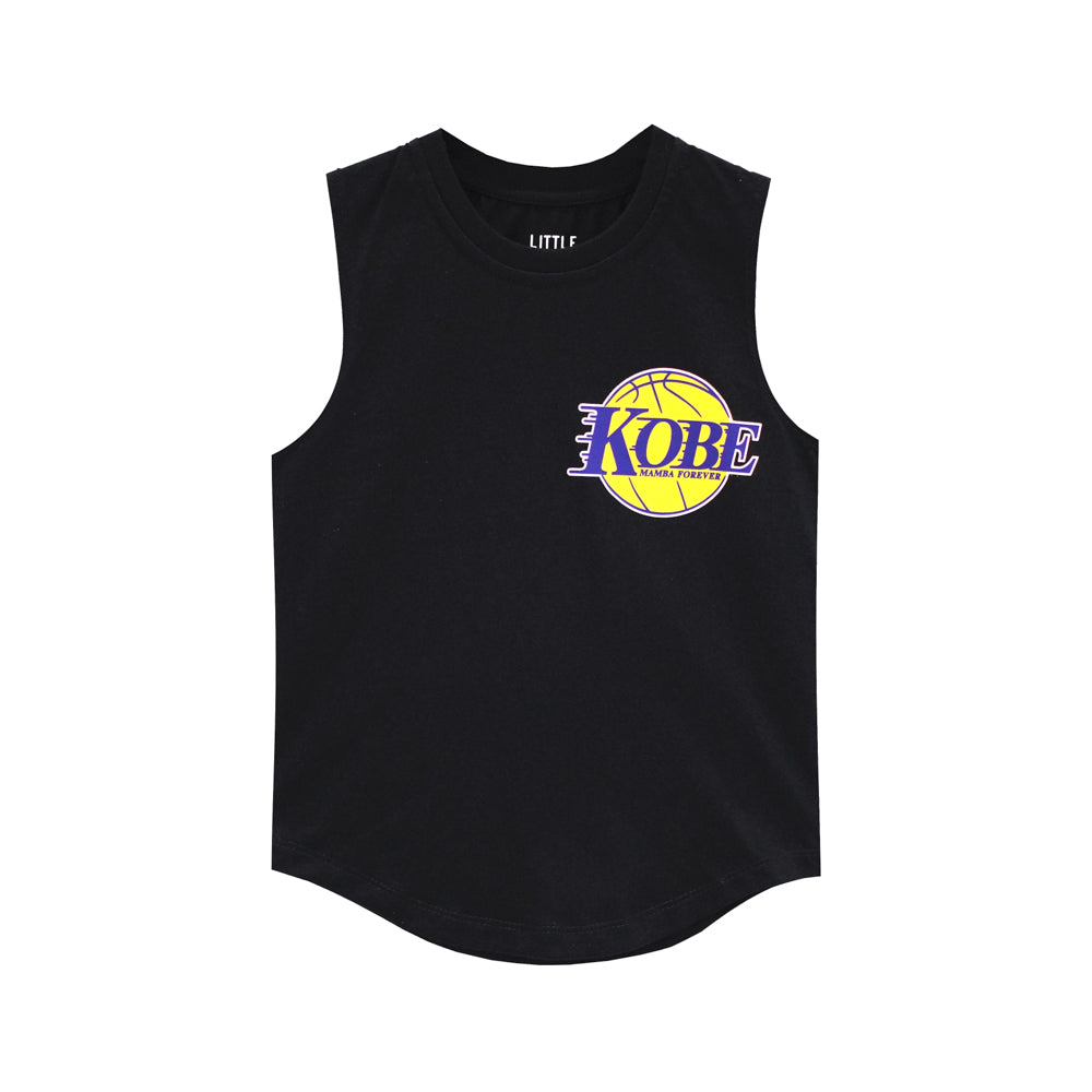KOBE BOYS MUSCLE TEE SMALL PRINT