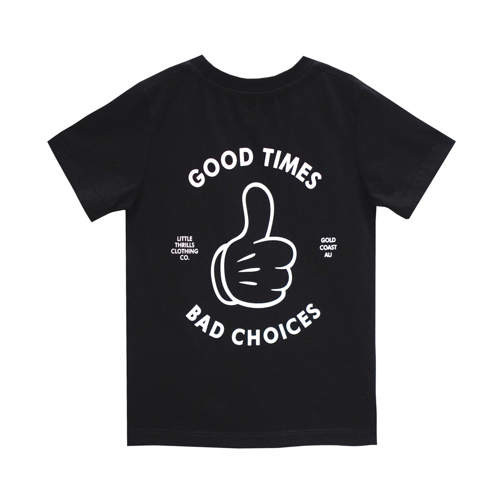 GOOD TIMES BOYS SMALL PRINT TEE