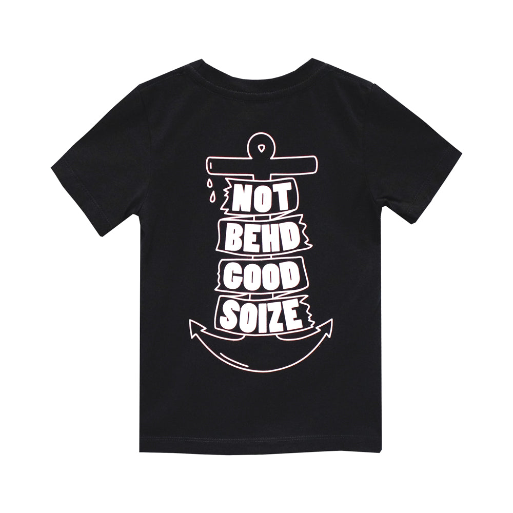 NOT BEHD BOYS SMALL PRINT TEE