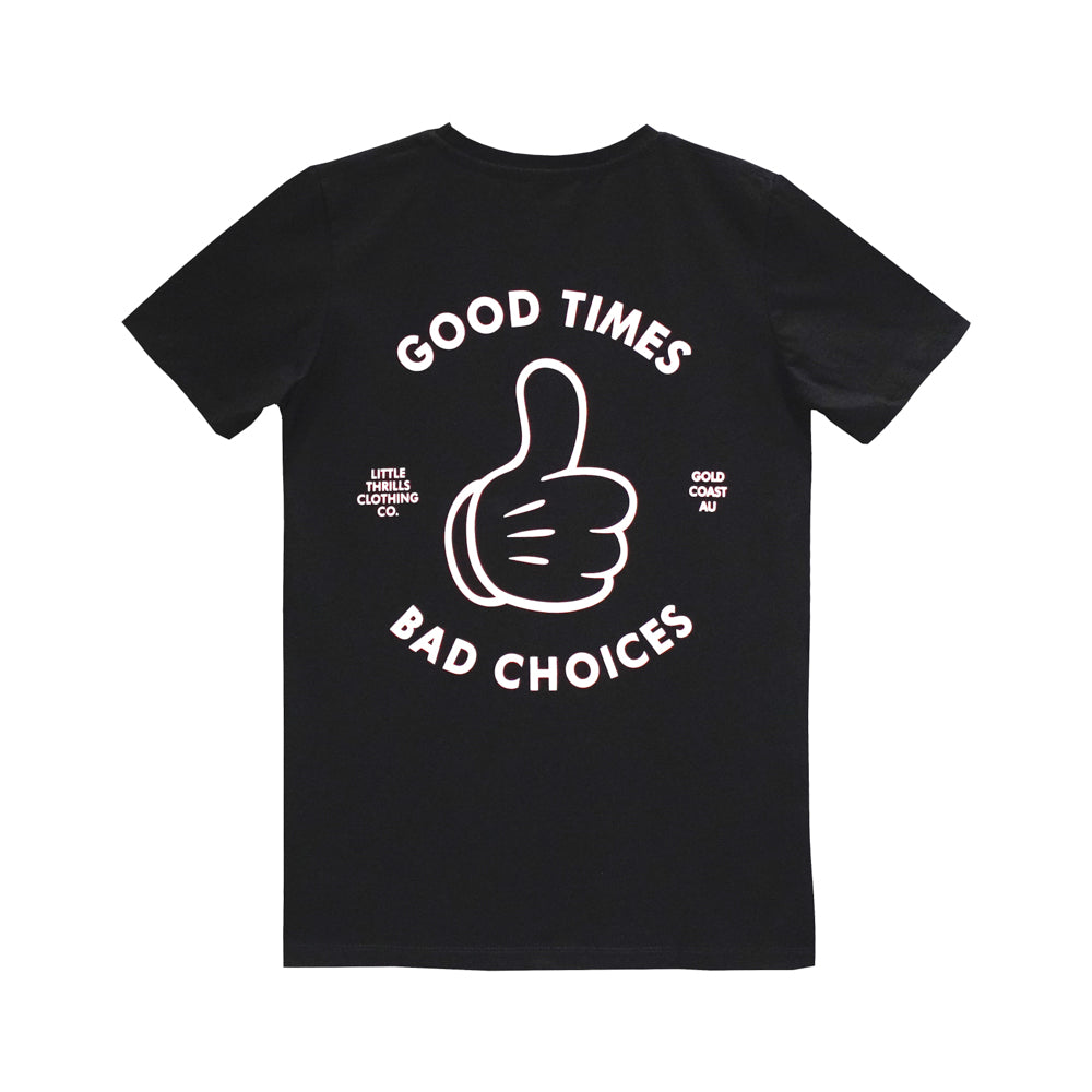 GOOD TIMES BIG BOYS SMALL PRINT TEE