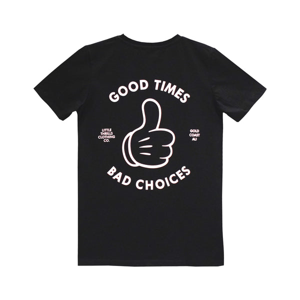 Curated visual reference: Fresh Look at Good Times Big Boys Small Print Tee