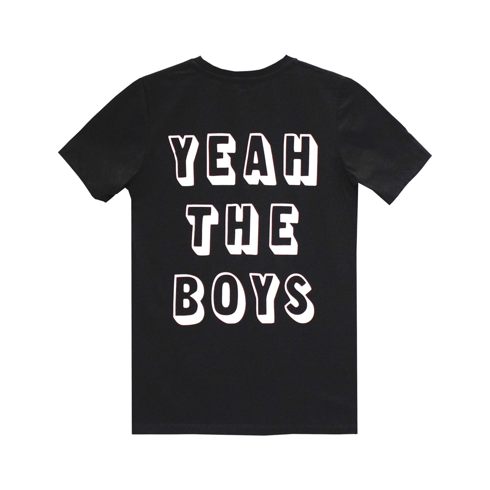 YEAH THE BOYS BIG BOYS SMALL PRINT TEE
