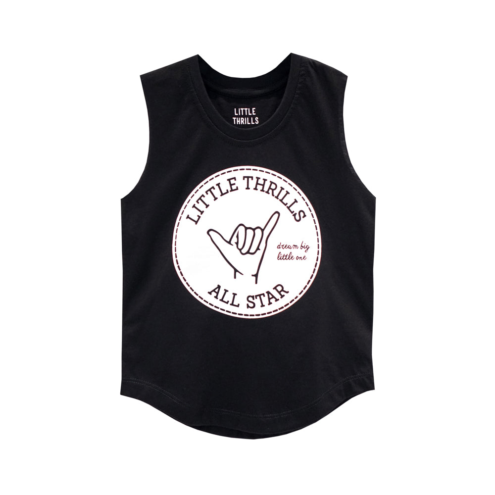 ALL STARS BOYS MUSCLE TEE