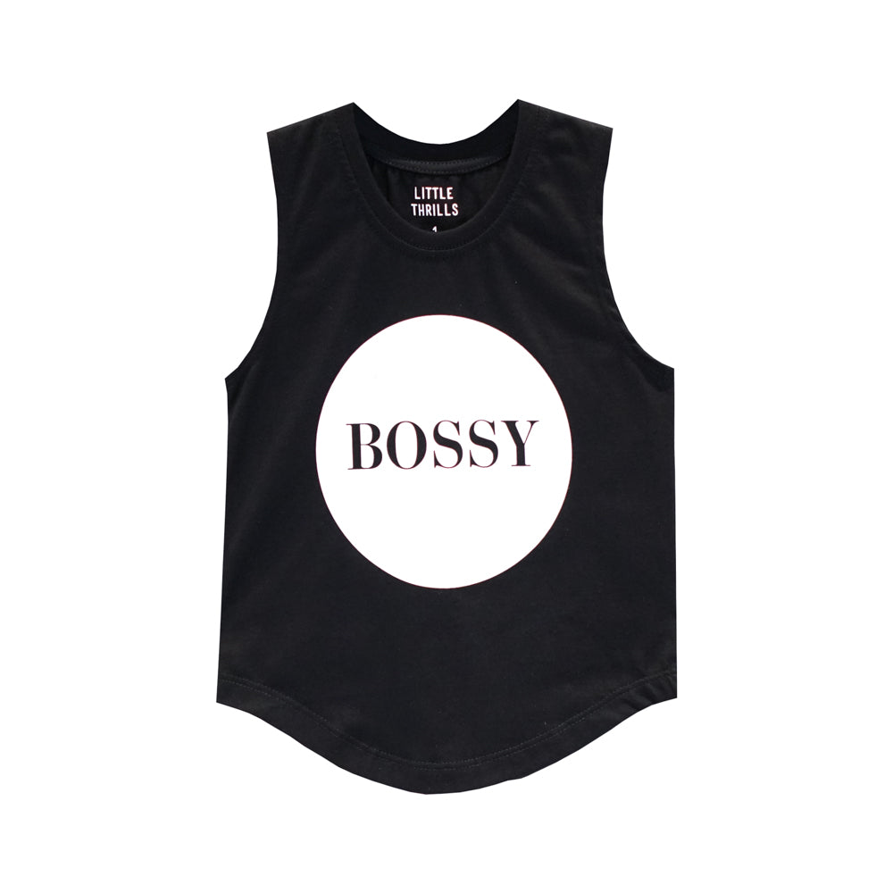 BOSSY BOYS MUSCLE TEE