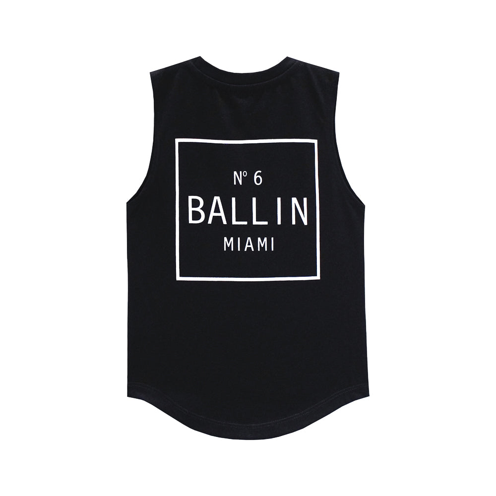 BALLIN MUSCLE TEE SMALL PRINT