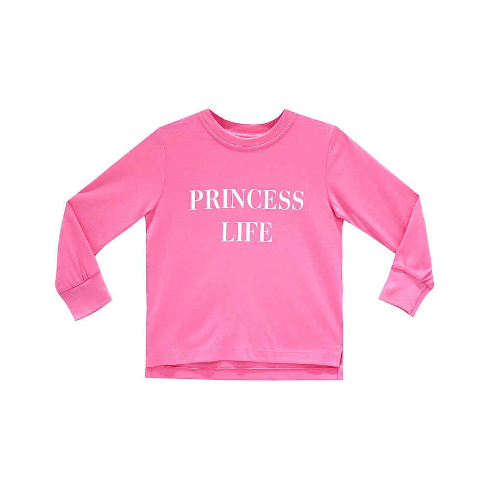 PRINCESS LIFE GIRLS LONG SLEEVE PINK