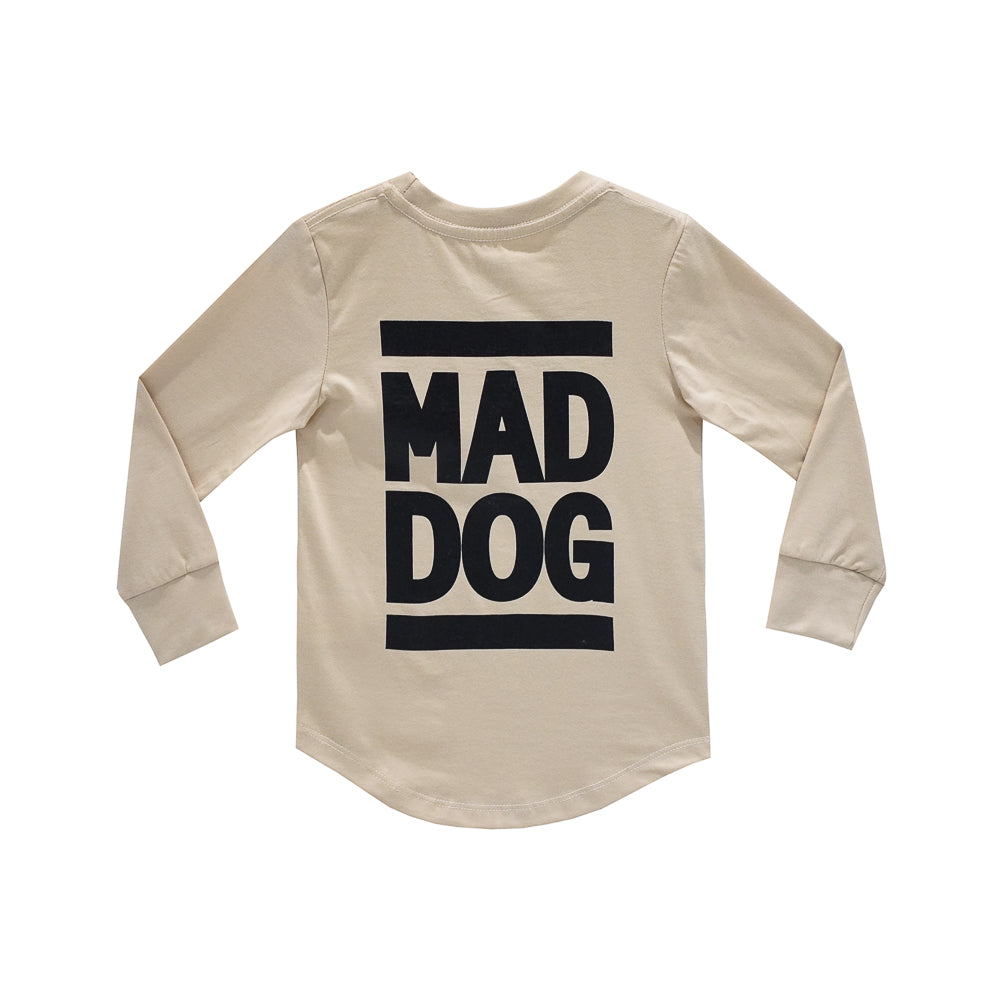 MAD DOG BOYS LONG SLEEVE BEIGE