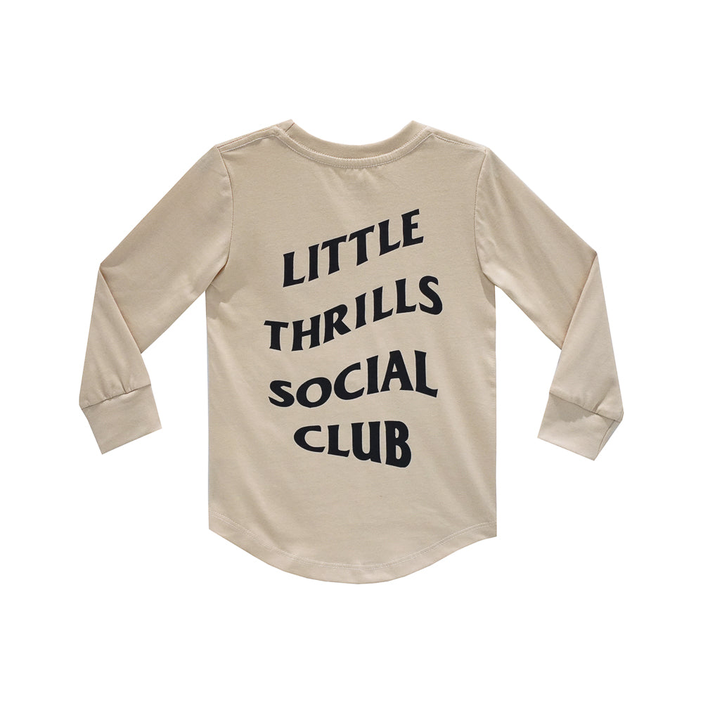 SOCIAL CLUB BOYS LONG SLEEVE BEIGE