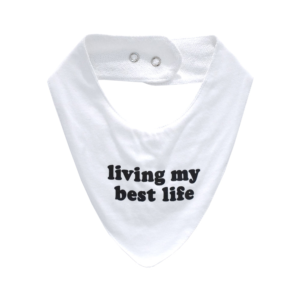 LIVING MY BEST LIFE BIB