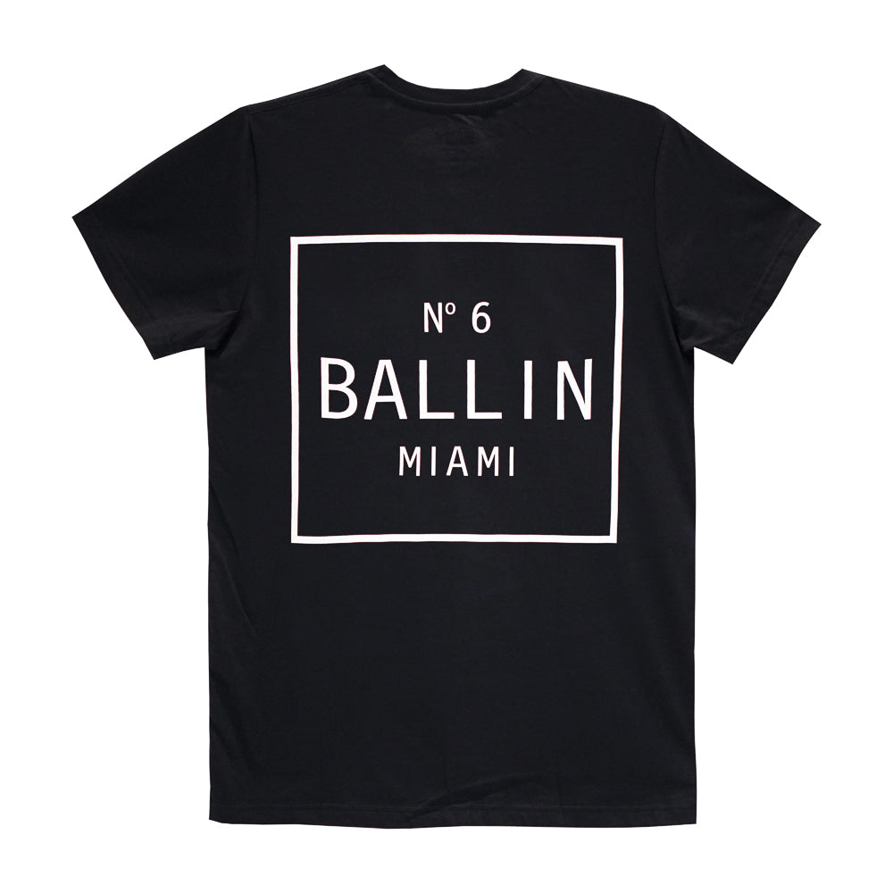 BALLIN MENS SMALL PRINT TEE