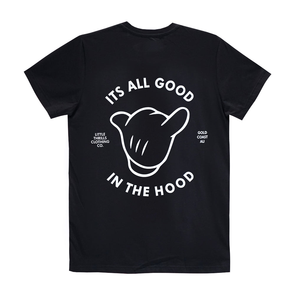 ITS ALL GOOD MENS SMALL PRINT TEE