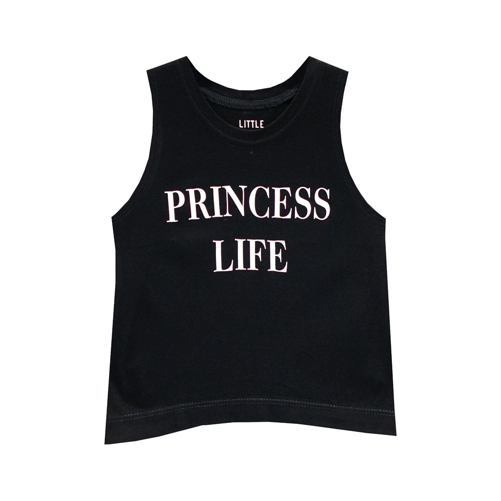 PRINCESS LIFE GIRLS CROP SINGLET