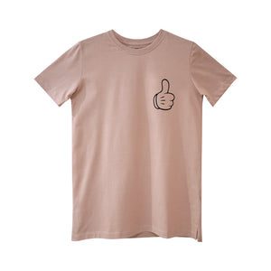 GOOD TIMES BIG BOYS SMALL PRINT TEE BEIGE