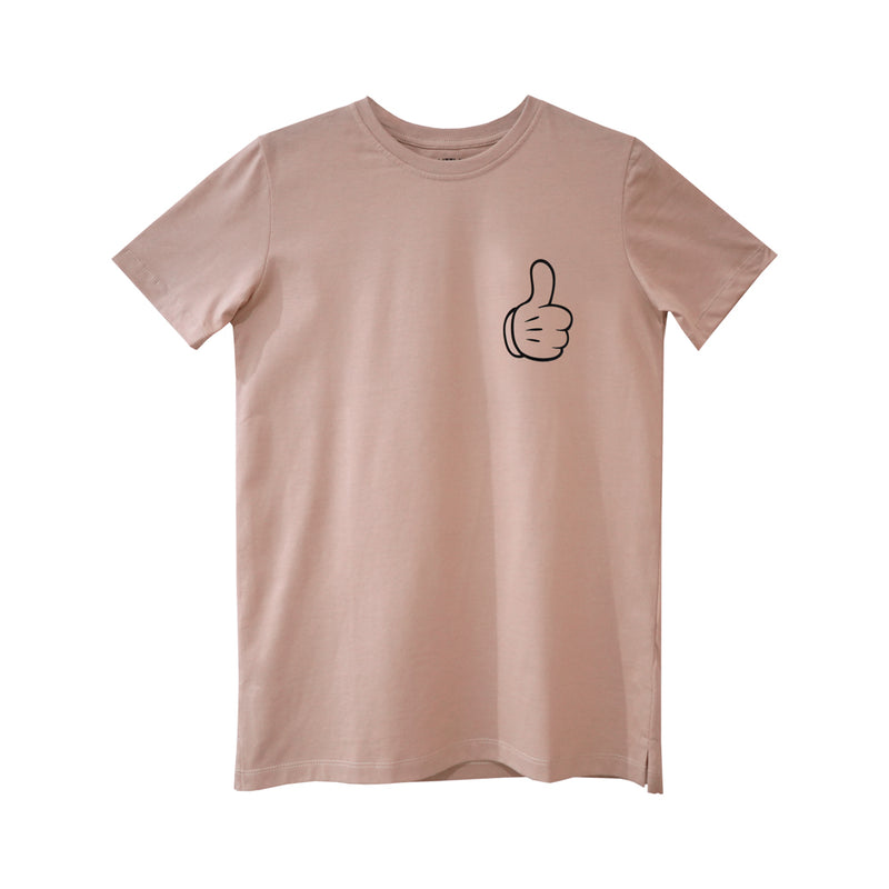 GOOD TIMES BIG BOYS SMALL PRINT TEE BEIGE