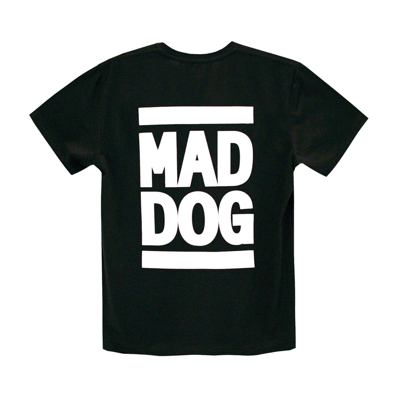 MAD DOG MENS SMALL PRINT TEE