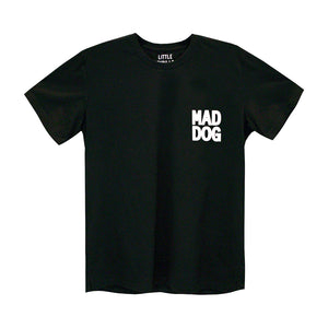 MAD DOG MENS SMALL PRINT TEE