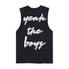 YEAH THE BOYS V2 MENS SMALL PRINT MUSCLE TEE