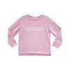 FEELING CUTE GIRLS LONG SLEEVE BABY PINK