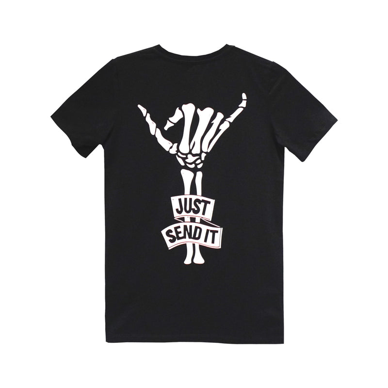 JUST SEND IT BIG BOYS SMALL PRINT TEE