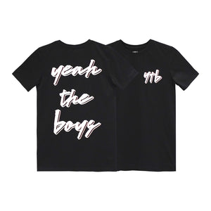 YEAH THE BOYS V2 BIG BOYS SMALL PRINT TEE