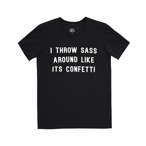 THROW SASS WOMENS TEE