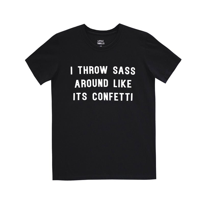 THROW SASS WOMENS TEE