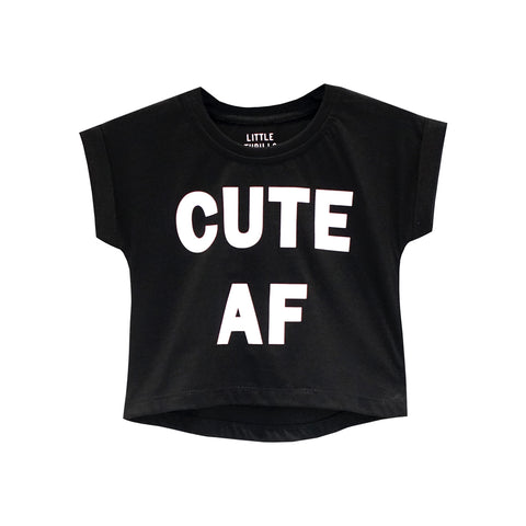 CUTE AF GIRLS TEE LITTLE THRILLS