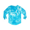 ALL STARS BOYS LONG SLEEVE TIEDYE BLUE