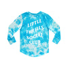 SOCIAL CLUB BOYS LONG SLEEVE TIEDYE BLUE