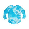 YEAH THE BOYS V2 LONG SLEEVE TIEDYE BLUE