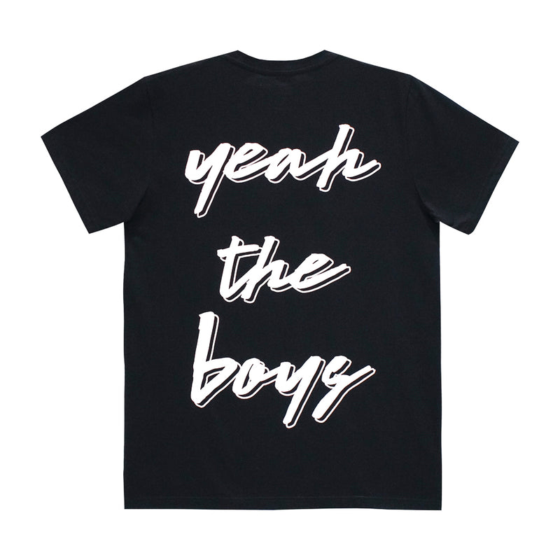 YEAH THE BOYS V2 MENS SMALL PRINT TEE