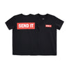 SEND IT MENS SMALL PRINT TEE